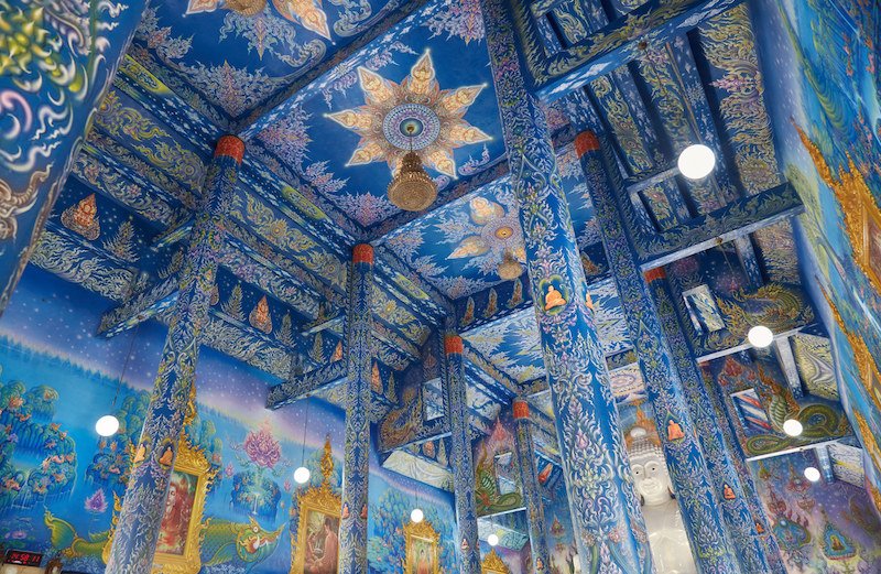 Wat Rong Khun Painting