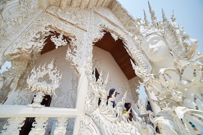 Wat Rong Khun Front Side