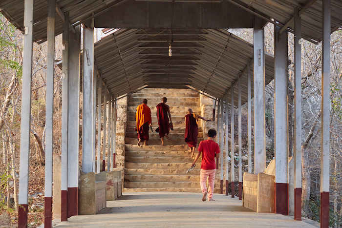 Mandalay Hill Monks