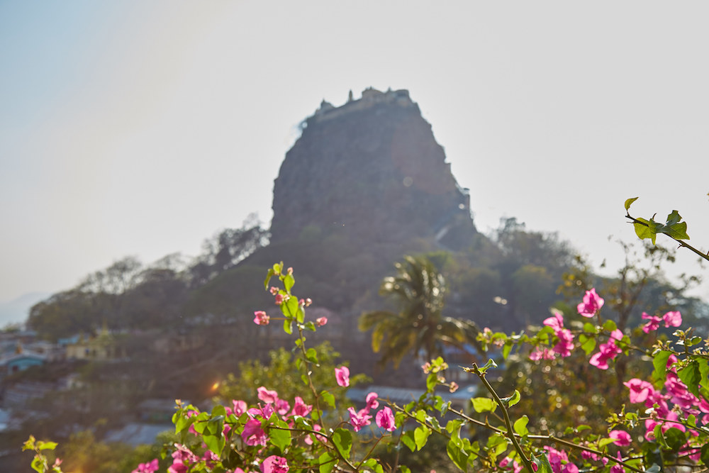 The View of Mt. Popa