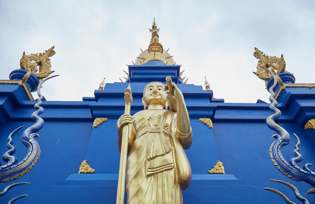 Blue Temple Chiang Rai new