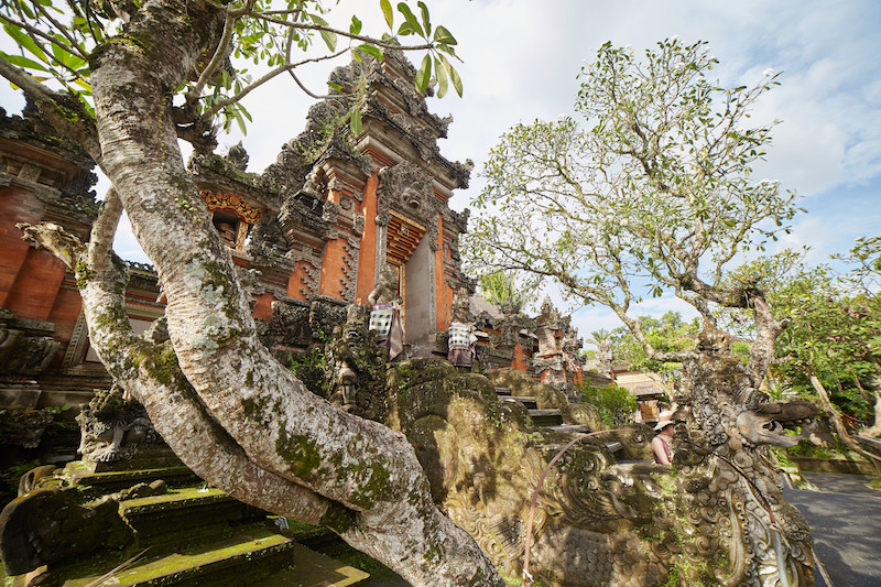 Temples in Ubud