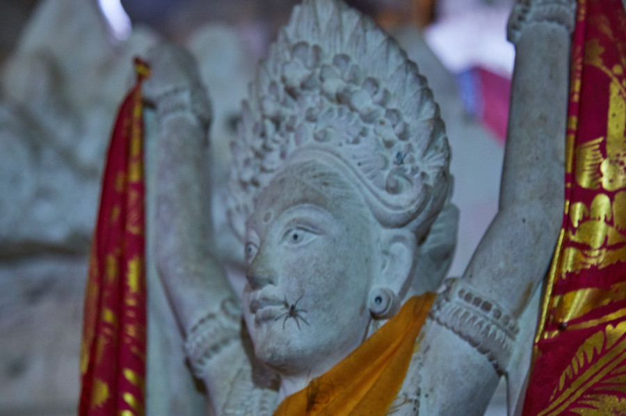 Goa Giri Putri Goddess Statue