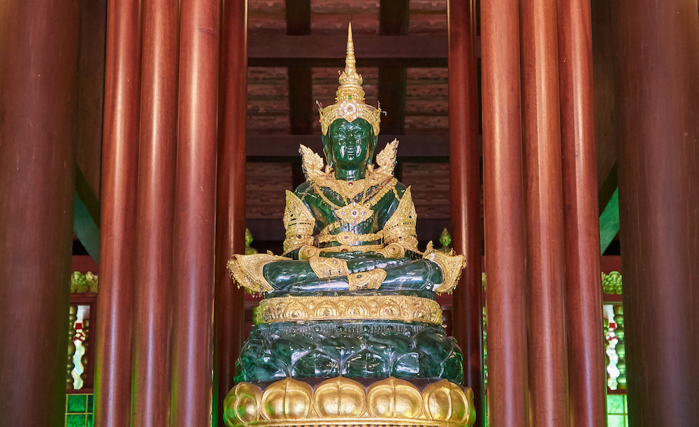 Emerald Buddha Closeup
