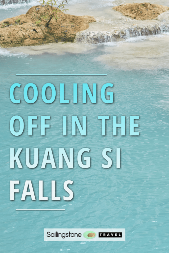 Cooling Off in the Kuang Si Falls