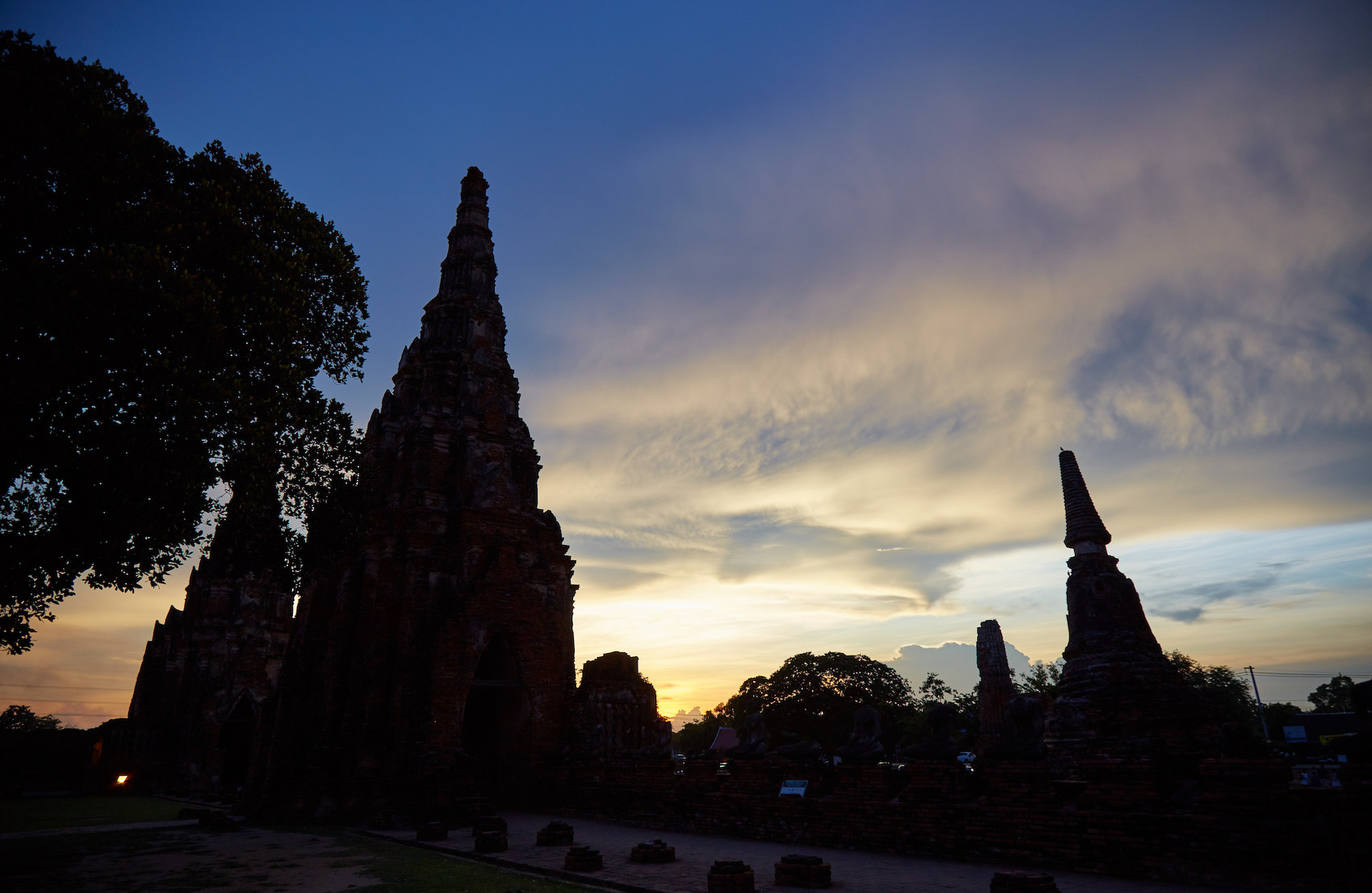 Wat Chai Watthanaram Sunset