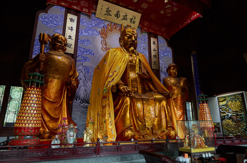 City God Statue Zhou Xin