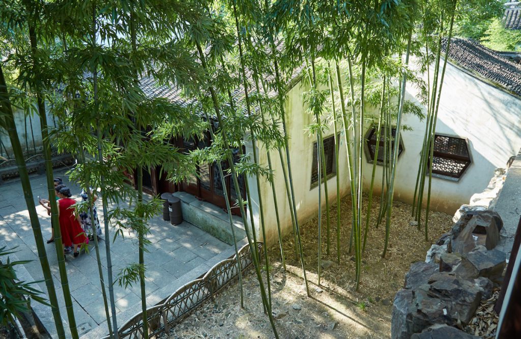 Canglang Pavilion from Above
