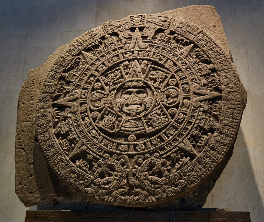 Aztec Sun Disk Mexico City