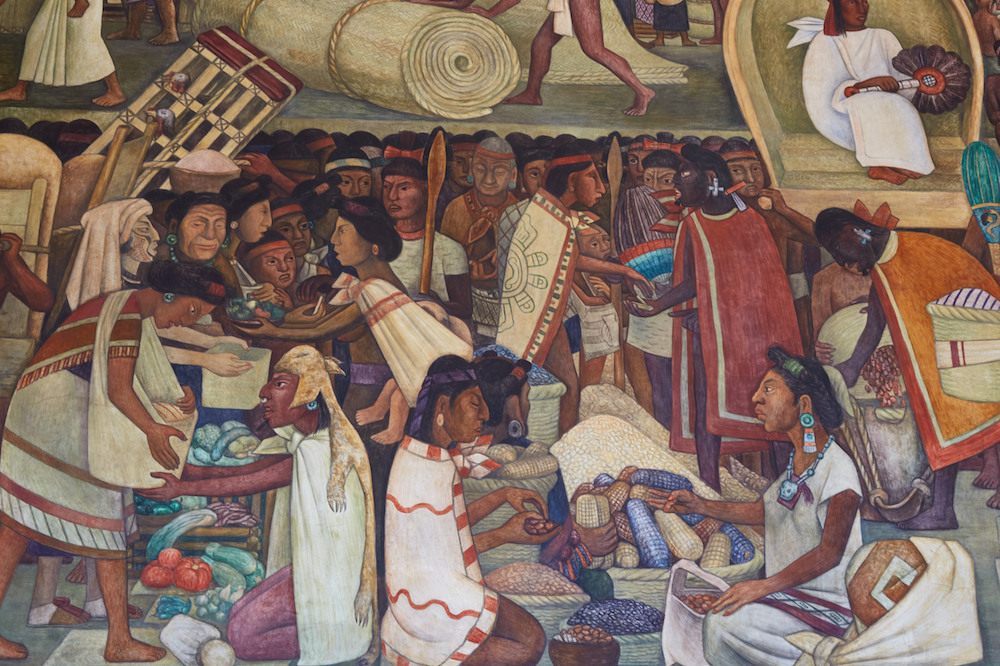 Diego Rivera Tlatelolco Market
