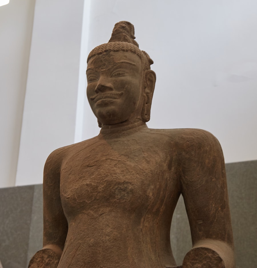 C1 Shiva Statue Da Nang Cham Sculpture Museum