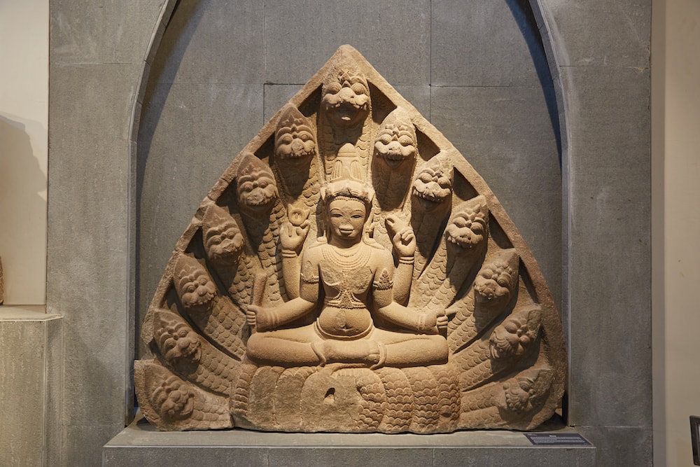Vishnu from Tra Kieu Cham Sculpture