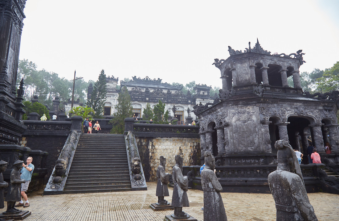 Khai Dinh Tomb Wide