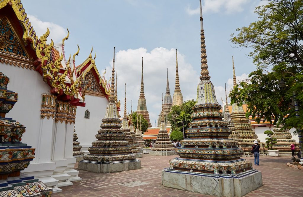 Wat Pho Stupas