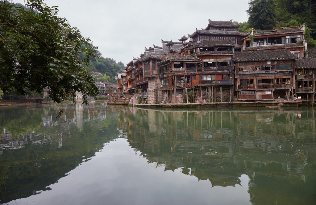 Fenghuang Tuojiang River Stilt Houses