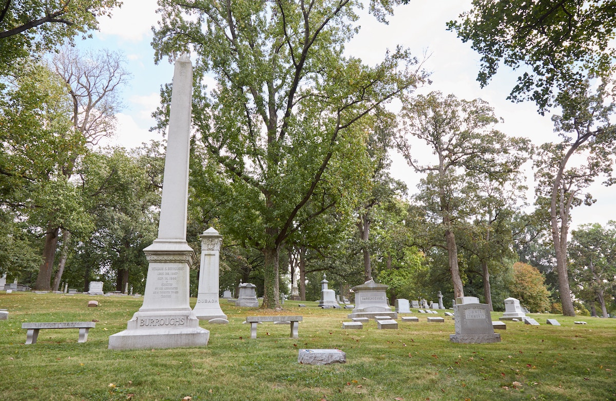 Bellefontaine Cemetery William S Burroughs