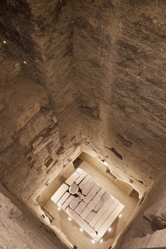 Inside the Step Pyramid of Djoser South Entrance