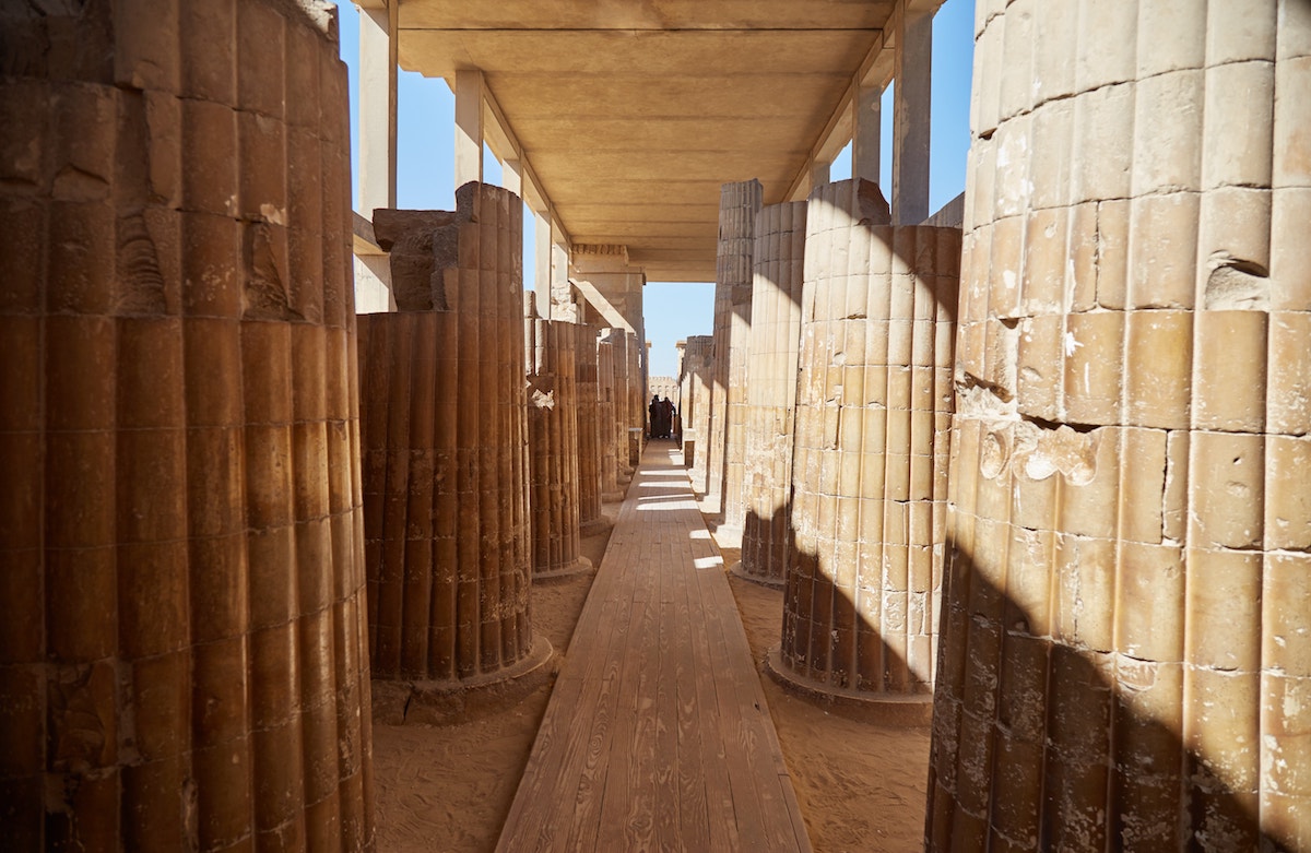 Saqqara Step Pyramid Colonnade