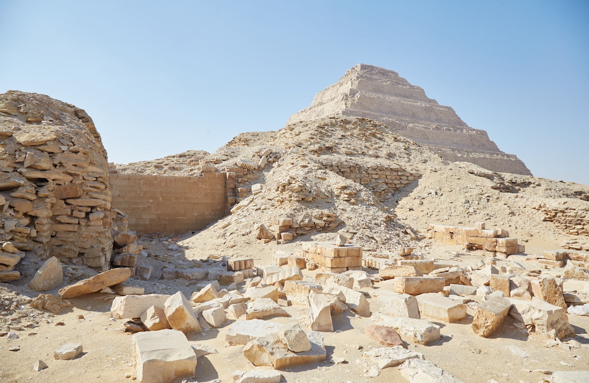 Saqqara Step Pyramid Northern Buildings