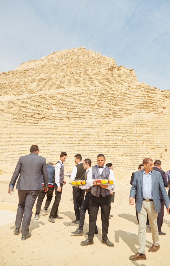 Saqqara Step Pyramid of Djoser Inauguration Ceremony