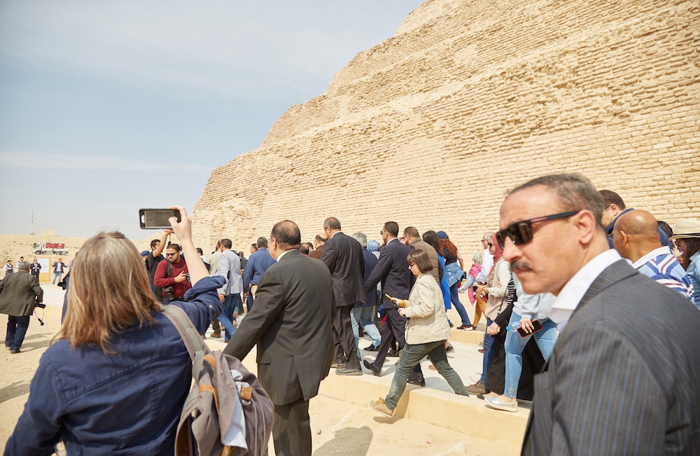Saqqara Step Pyramid of Djoser Inauguration Ceremony