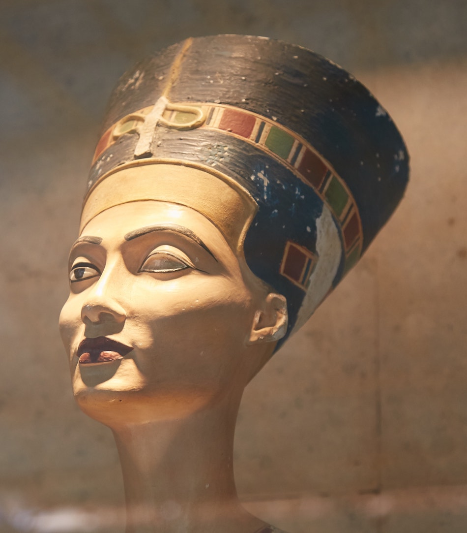 Amarna Visitor Center Nefertiti Bust