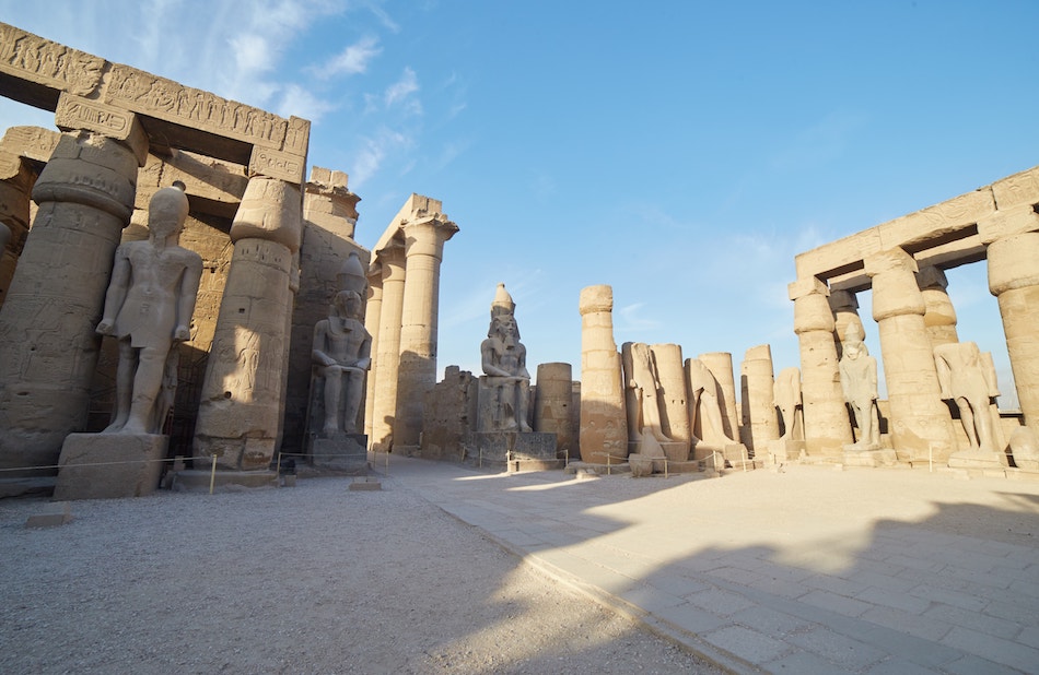 Luxor Temple Court of Ramesses II