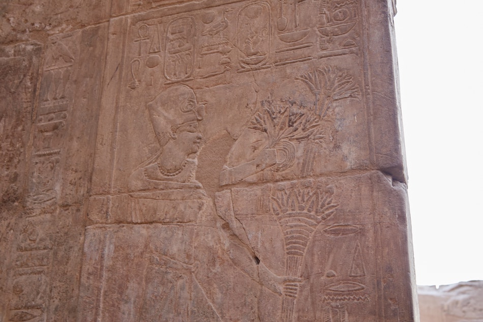 Luxor Temple Hall of Twelve Columns