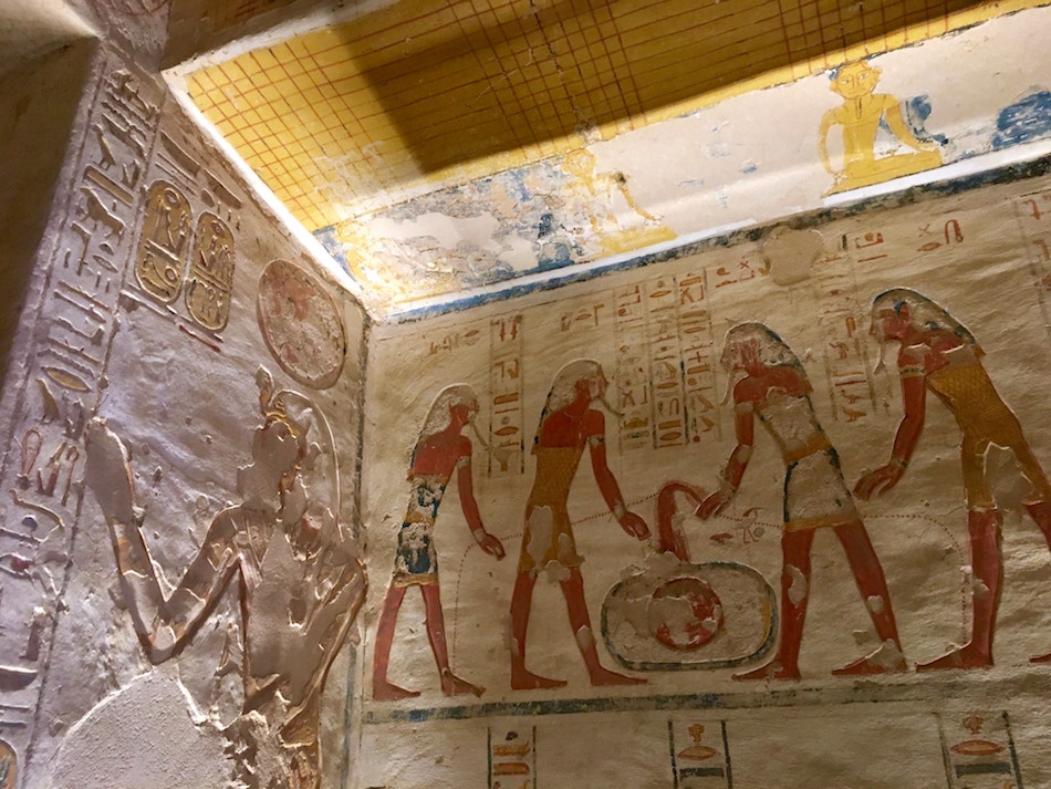 Ramesses VII Tomb Valley of the Kings Guide