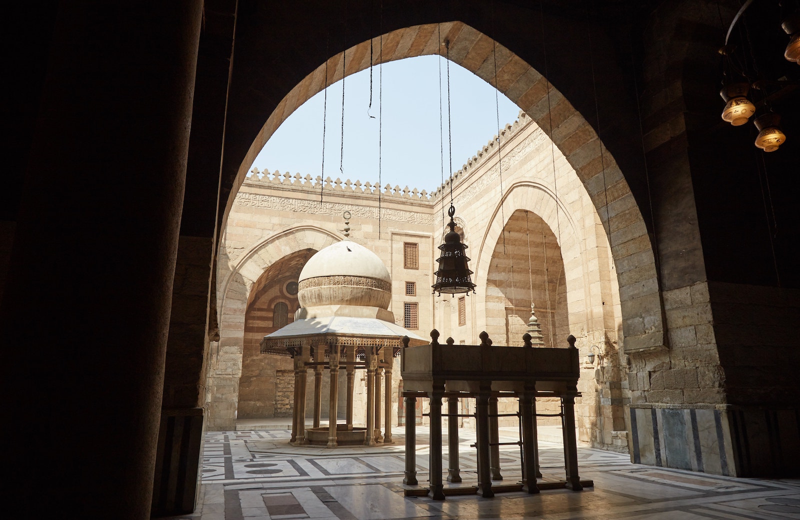Mosque-Madrassa of Sultan Barquq Islamic Cairo