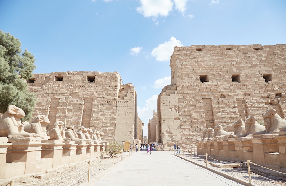 Karnak Temple Entrance