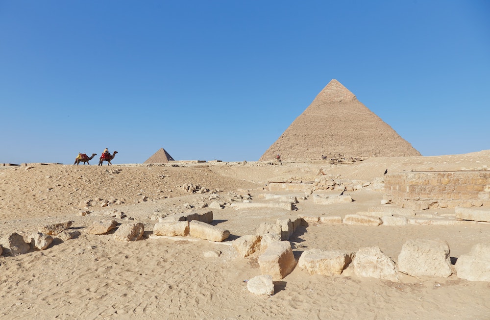 Pyramid of Khafre 4th Dynasty Pyramids