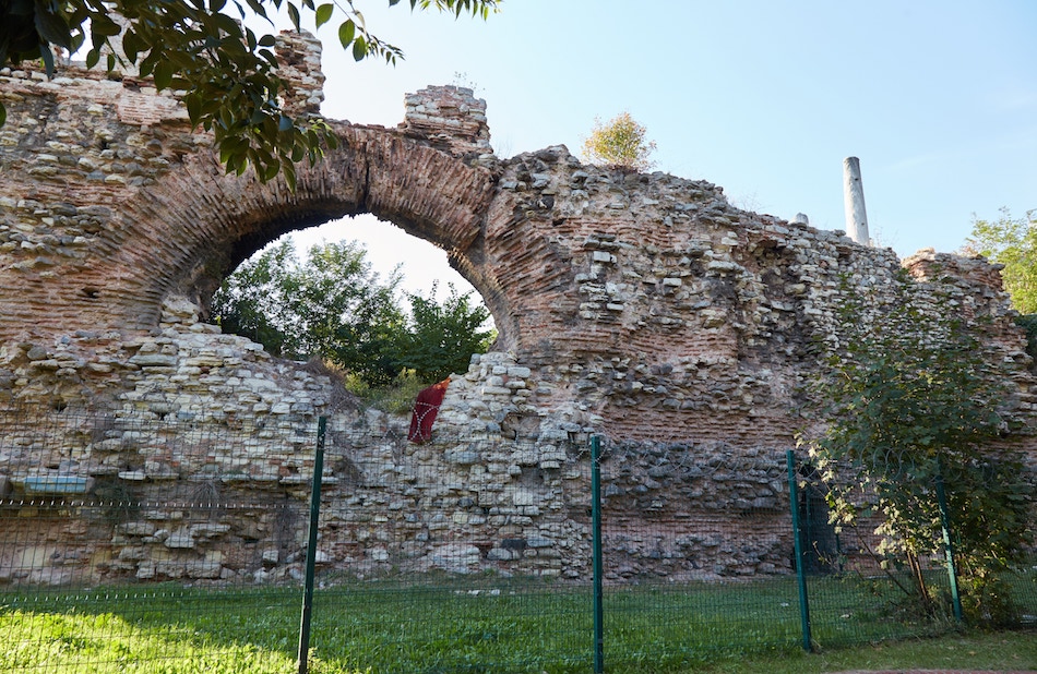 Sphendon Wall Byzantine Istanbul