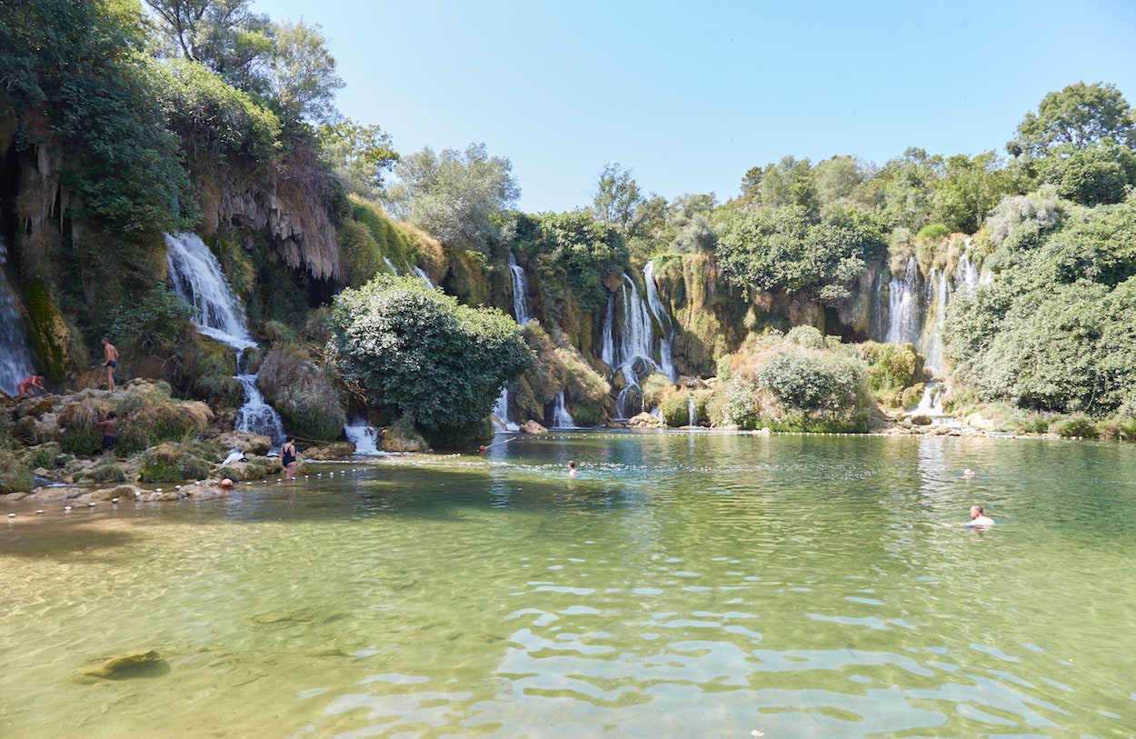 Visiting Kravice Waterfalls