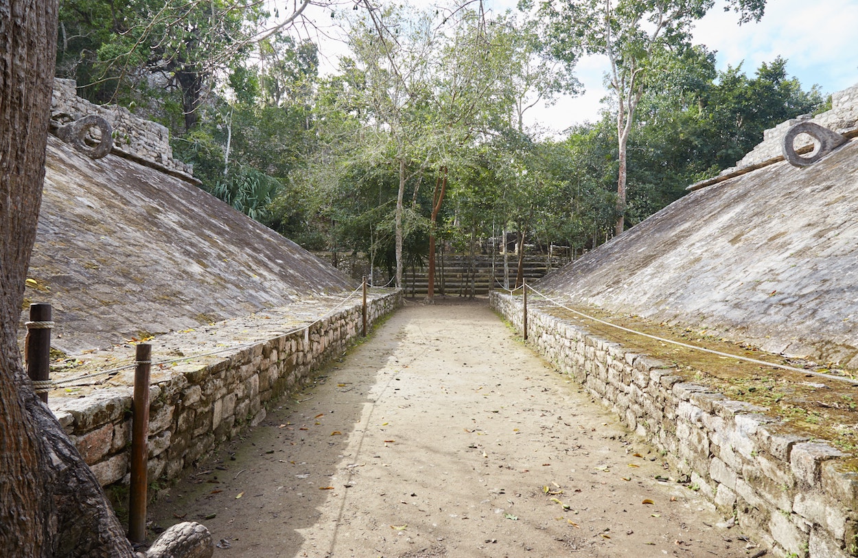 Visiting the Cobá Ruins