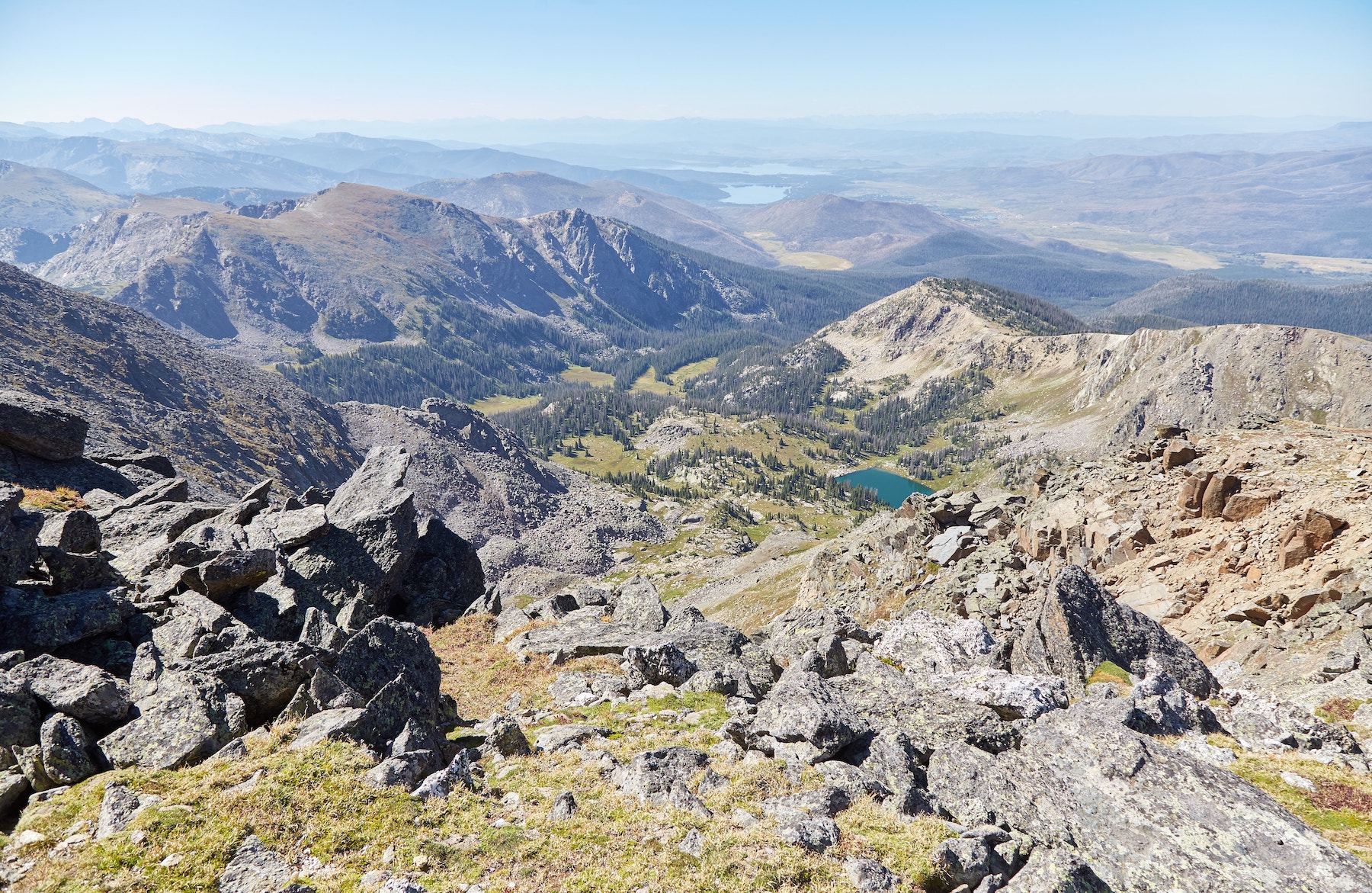 Hiking Mount Ida Rocky Mountain