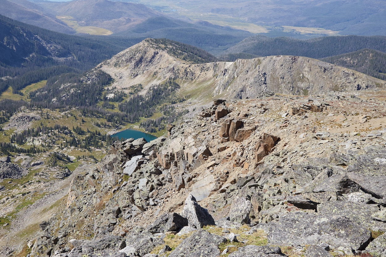 Hiking Mount Ida Rocky Mountain