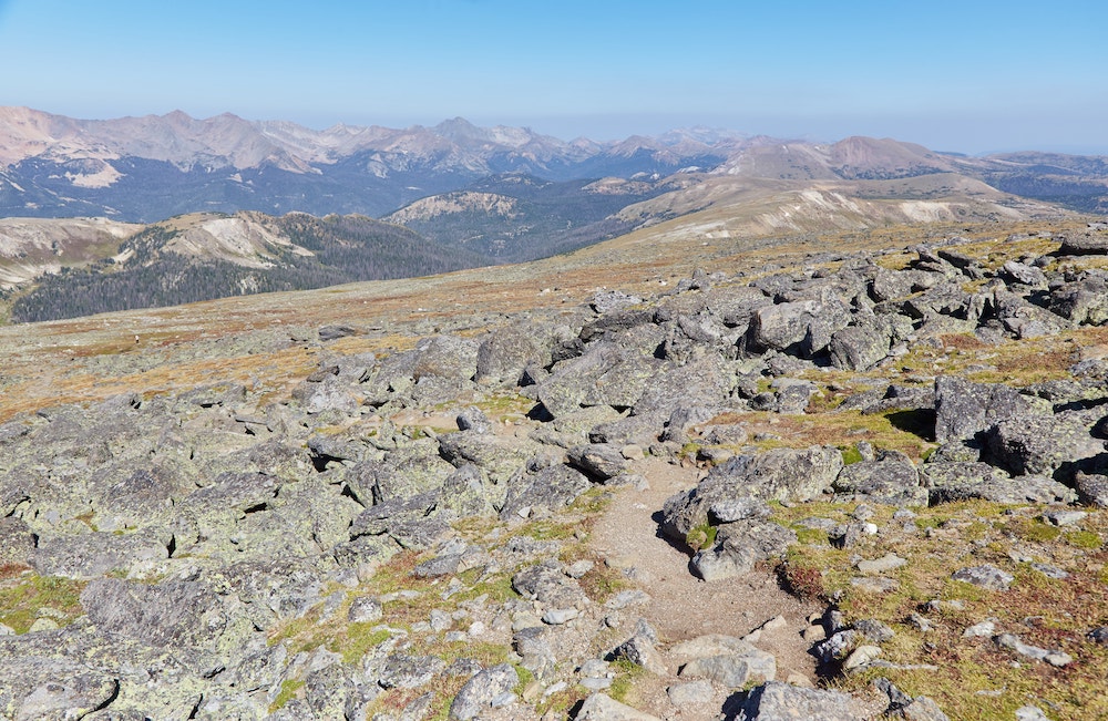 Hiking Mount Ida Rocky Mountain
