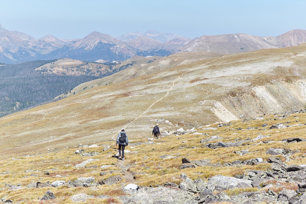 Hiking Mount Ida Rocky Mountain
