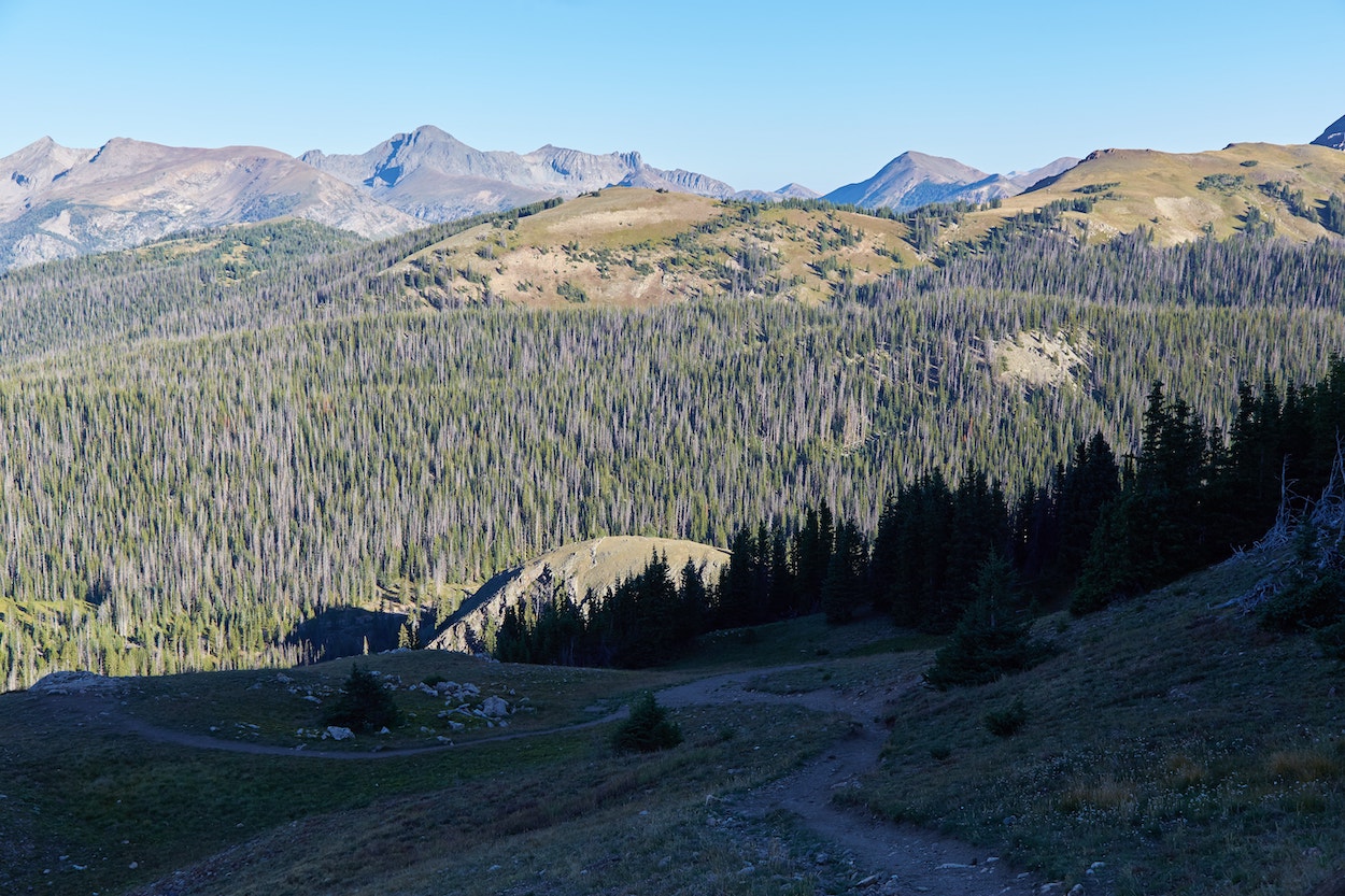 Hiking Mount Ida Rocky Mountain