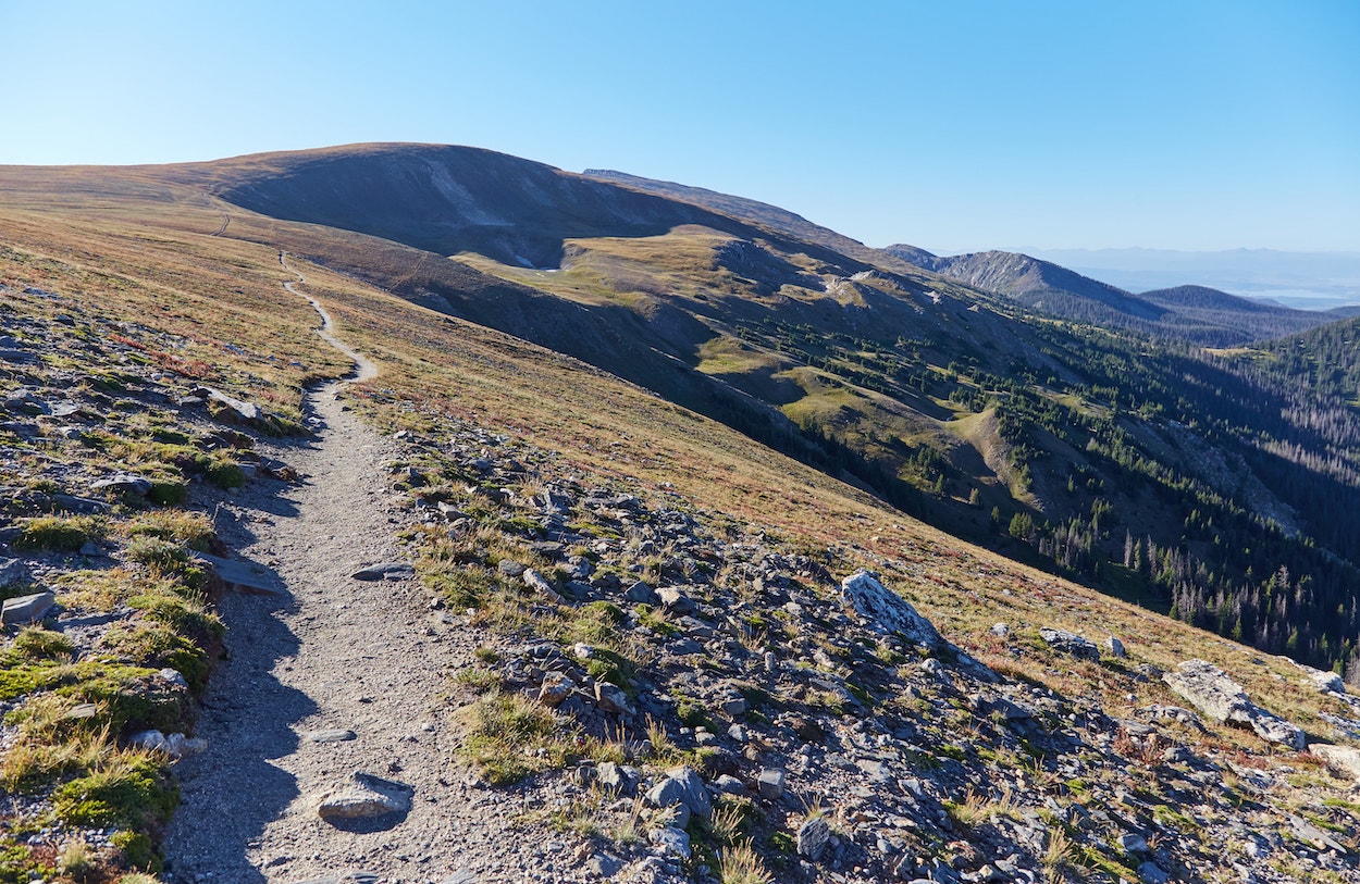 Hiking Mount Ida Rocky Mountain